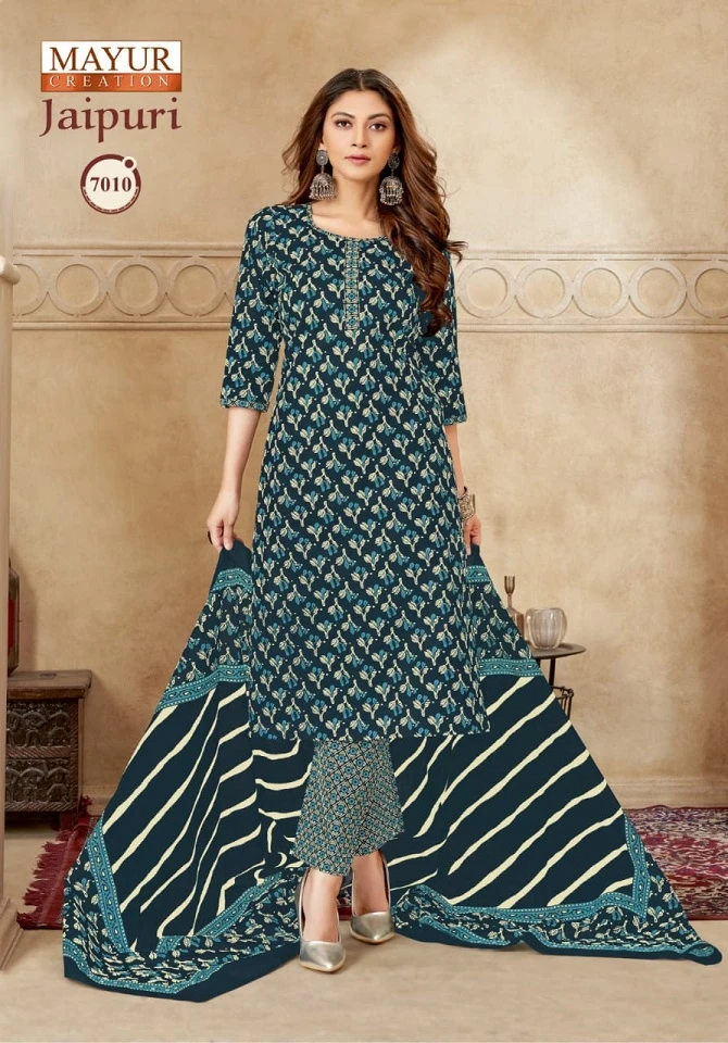 Mayur Jaipuri vol-7 - dress Material